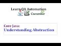 Understanding Abstraction in JAVA with examples