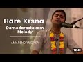 Hare Krishna Kirtan Damodarastakam Melody | Amarendra Dāsa|@Amarendra Dāsa