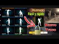 3 nuevos TRUCOS para conseguir todos los 🖤EMOTES gratis en FREE FIRE Fácil y Rápido