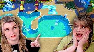 can we build a whale themed water park in the sims 4??