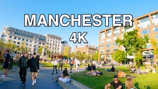 Manchester City Centre | Manchester | Walk | 4K