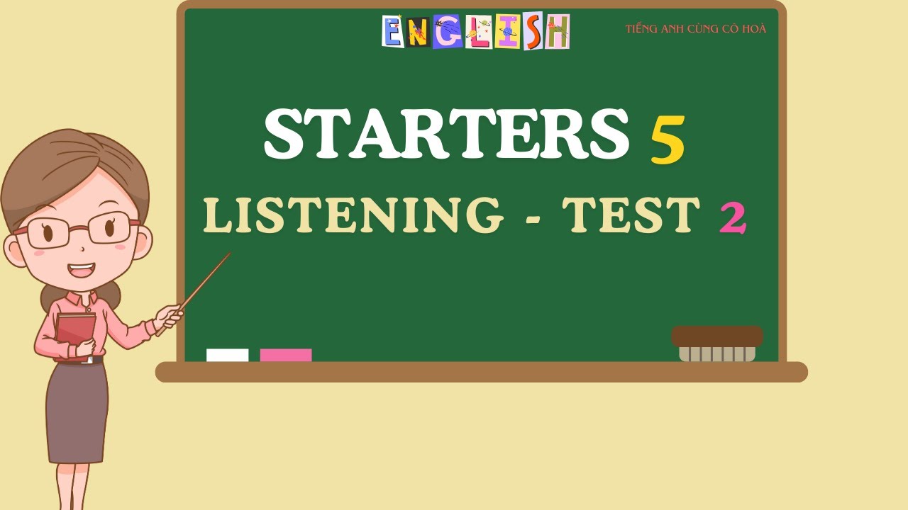 Starters 5 Listening Test 2 Youtube