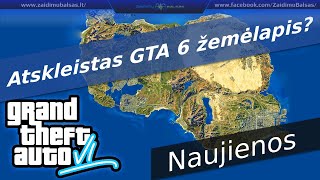 ATSKLEISTAS GTA VI ŽEMĖLAPIS?! - Žaidimų Naujienos