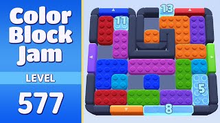 Color Block Jam Level 577 | Every Puzzle Solved! 🎯