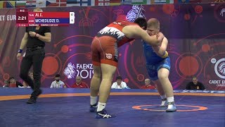 Qual. FS - 110 kg: E. AL (TUR) v. D. MCHEDLIDZE (UKR)