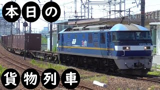 【本日の貨物列車】No.1175　2024,1,24　第1073番列車　Today‘s freight train