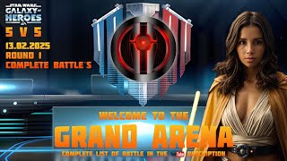 Grand Arena from 13.02.2025 5v5 - All Battle -