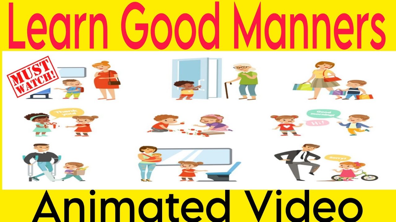 Good Manners For Kids | Good Habits | Good Manners | Magic Words For ...