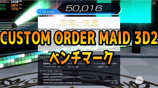 意外と知らない【アダルトゲーム】CUSTOM ORDER MAID 3D2 のベンチマークについて【自作PC】