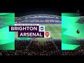 FIFA 22 | Brighton vs Arsenal - The Amex Stadium | Gameplay