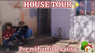 HOUSE TOUR🏡✨️por mi HUMILDE CASITA de infonavit viviendo 7 PERSONAS