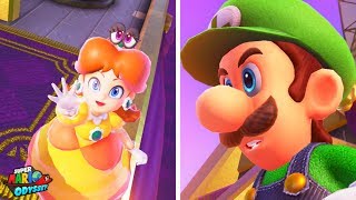 What If Luigi & Daisy Were in Super Mario Odyssey?