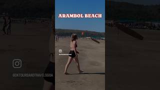 Arambol beach Goa | famous Russian beach in Goa #arambol #goa #beach #travel #viral #russian #trip