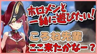 テンションが爆上がりしてホロメンと一緒に遊びたい欲が爆発するマリン船長【ホロライブ切り抜き】