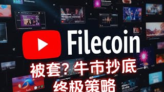 Filecoin套着怎么办？ 如何解套，现在该不该抄底？牛市两个策略给到你