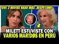 MILETT FIGUEROA se INCOMODA con preguntas de MIRTHA LEGRAND, sobre su noviazgo con MARCELO TINELLI