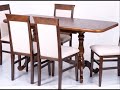 Кухонные столы из дерева. Стол обеденный Дуэт стулья Алла. wood dining table.