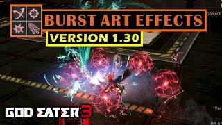 Version 1.30 New BA Effects - God Eater 3