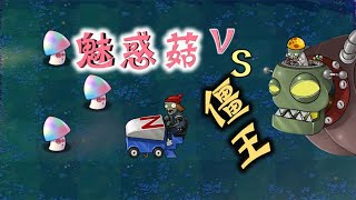 Pvz：魅惑菇VS僵王？僵王博士：这玩意我不吃呀！【忘忧牛牛】