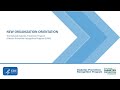 DPRP New Organization Orientation Webinar