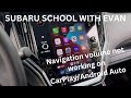 How to fix the volume level or your CarPlay/Android Auto Navigation