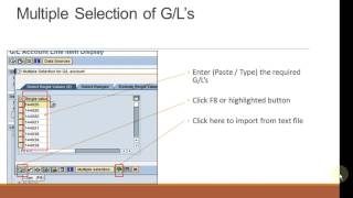 How to View GL, Vendor, Customer in SAP