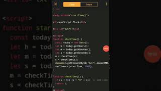 How to create a live clock using Javascript