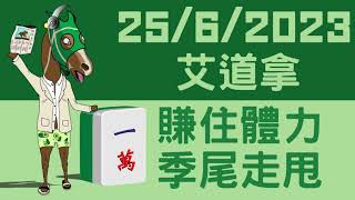 【賽馬貼士】【馬師父】沙田草地 (6月25日) I R4跟進馬有前有後！繼續用艾道拿唔惹飛 烈妨留意埋佢！