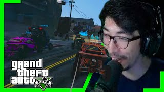 FOI PRA LUA!!🌑 - GTA V Corridas Malucas #470