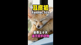 Fennec Fox 耳廓狐 | 世界上十大最可愛的动物