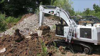 CAT 6015B EXCAVATOR / 캣 대형 굴삭기 파워 / 캐터필러 / RC 손맛 / 고구마 캐기 / BIG EXCAVATOR POWER