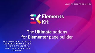 ElementsKit Pro – Premium Elementor Addons Download Cheap & Genuine
