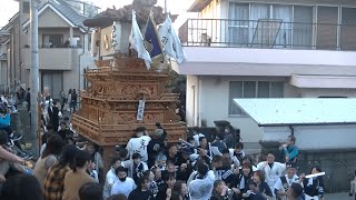 令和5年 西条まつり 岸陰 だんじり　伊曽乃神社 例大祭 屋台