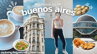 BUENOS AIRES VLOG ♡ exploring, eating,  Belgrano, China Town, living in Buenos Aires, Argentina