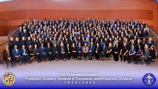 Technical Investigation and Forensic Science Divisions 100 year Anniversary (Full Length)