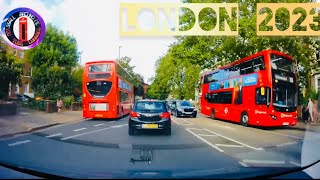 লন্ডন শহরের চারপাশে ড্রাইভিং I City Of London HD Video In City 2023 I