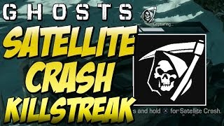 Cod Ghosts - "SATELLITE CRASH KILLSTREAK" on Whiteout (Field Order Care Package) | Chaos