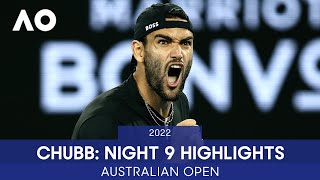 Chubb: Night 9 Highlights | Australian Open 2022