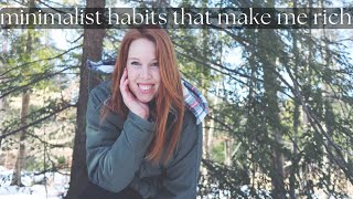 5 super SIMPLE minimalist habits to SAVE money 💰 These tips made me wealthy
