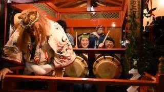 2016 阿伎留神社例大祭　上町囃子連