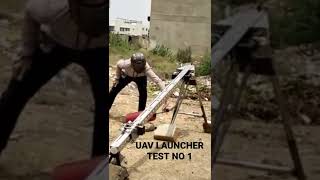 UAV LAUNCHER TEST 1 🖤🔥