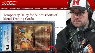 CGC Encapsulation Resulting In Damaged Celebrations Gold Charizard & Pikachu