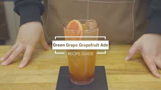 Green grape grapefruit ade