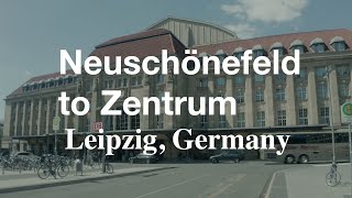 Walking tour in Leipzig, Germany - Zentrum and Neuschönefeld #leipzig #germanytourism