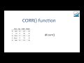 Correlation - CORR() function in Python | Python for beginners | Python Tutorials | Analytics Leap