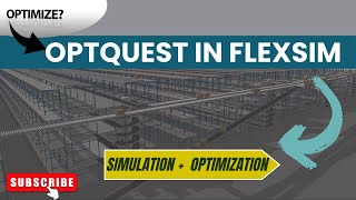 ⚙️ Optimize Smarter, Not Harder:💡FlexSim Models Powered by 🚀 OptQuest #optimization #flexsimtips