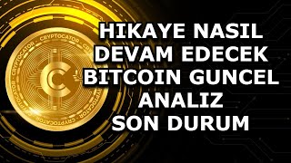 HIKAYE NASIL DEVAM EDECEK / BITCOIN GUNCEL ANALIZ / SON DURUM