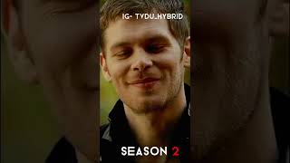 KLAUS MIKAELSON IN EVERY SEASON | THE ORIGINALS | TVDU_HYBRID #thevampirediaries #theoriginals