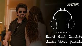 Beast End Credits Bgm | Thalapathy Vijay | Pooja Hedge |