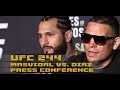 UFC 244 Press Conference: Jorge Masvidal vs Nate Diaz